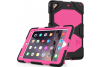 iPad 2018 9.7 Bumper Case met ingebouwde kickstand roze