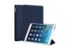 iPad 2019 10.2 inch Hard Tri-Fold Book Cover Donker blauw