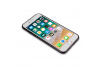 Iphone 8 Plus Back cover TPU case Transparant Zwart