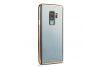 Samsung Galaxy S9 Plus Back cover TPU case Transparant Gold