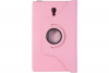 pu leather rotating stand case cover for samsung galaxy tab a 10.5 pink