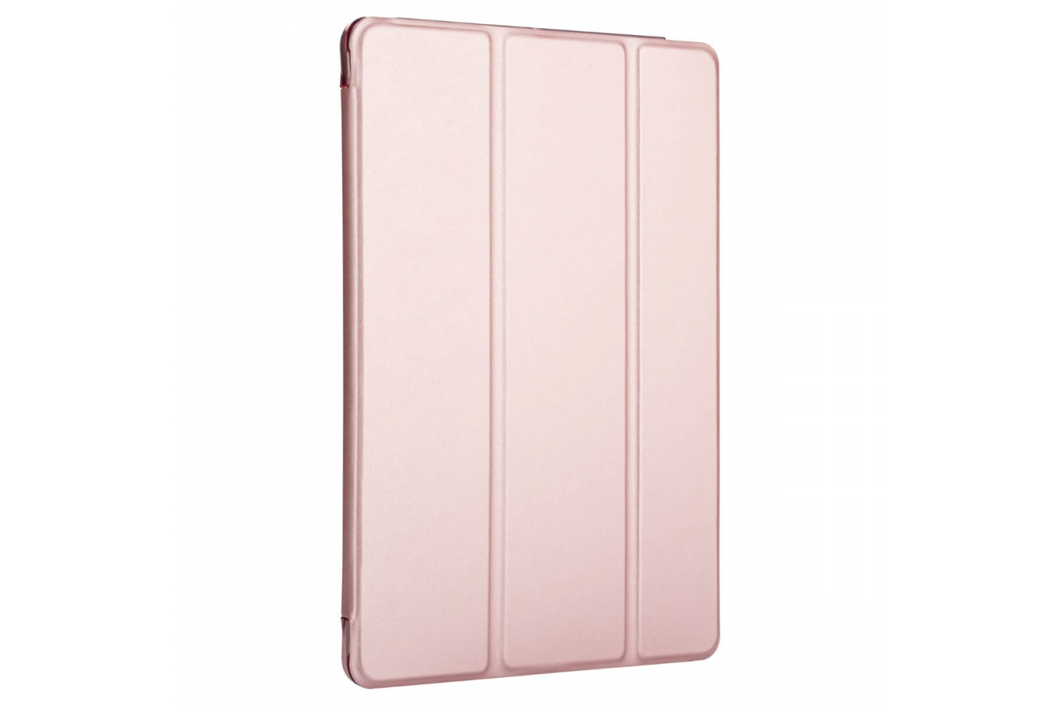 iPad 2017 9.7 inch Hard Tri-Fold Book Cover Rose Goud