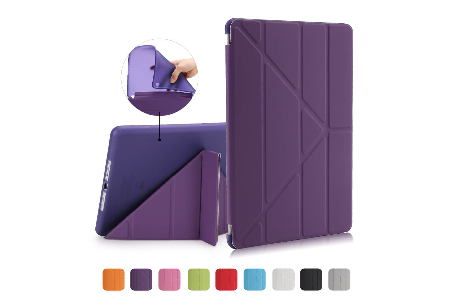 Flipstand Cover iPad Air 1 paars 