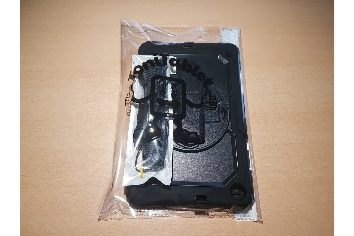 Samsung Tab A 10.1 2019 draaibare Bumper Case zwart