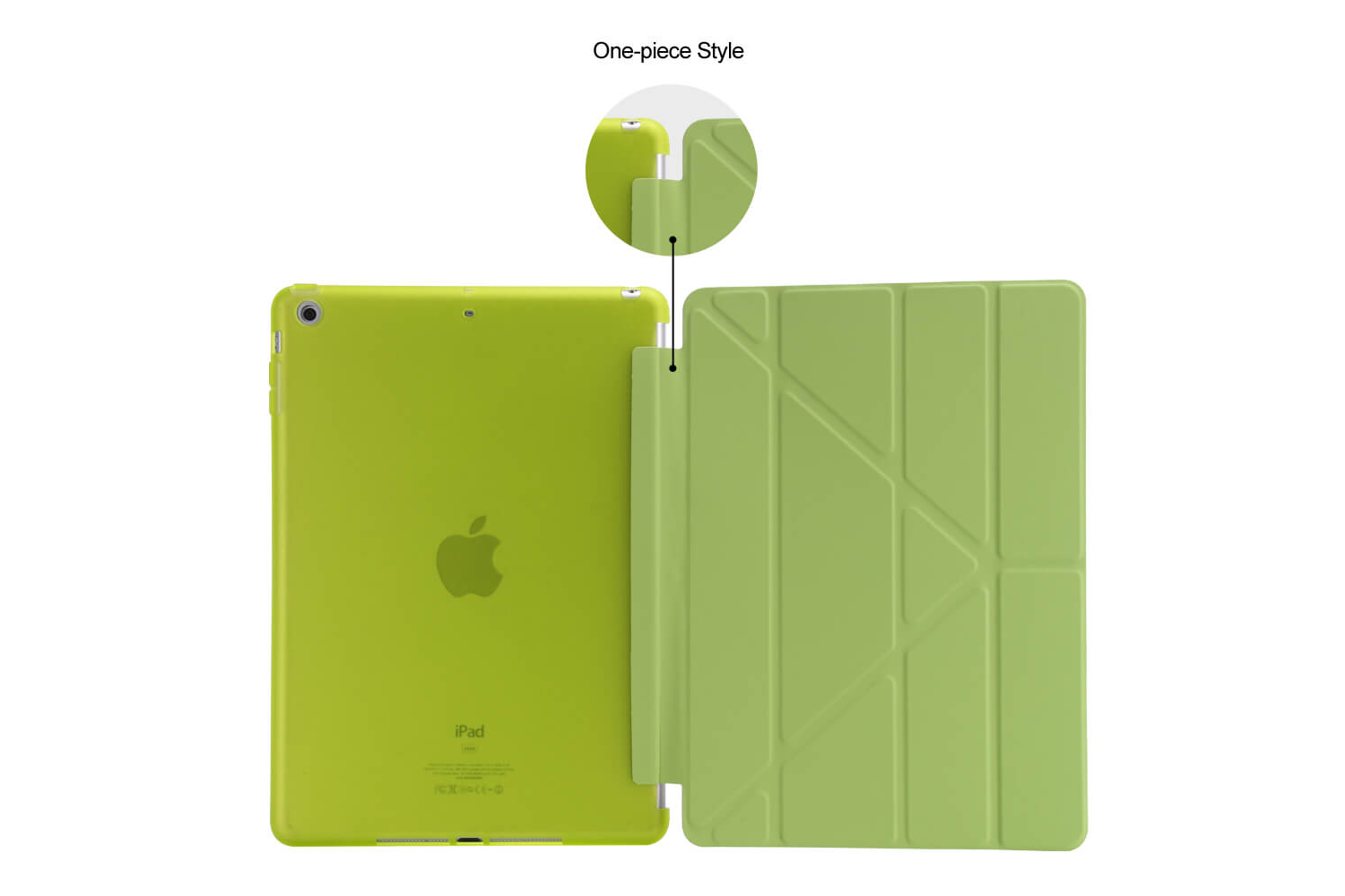 iPad 2017 9.7 Flipstand Cover groen