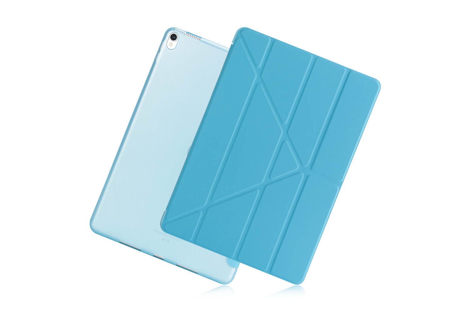Flipstand Cover iPad Pro 10.5 licht blauw 
