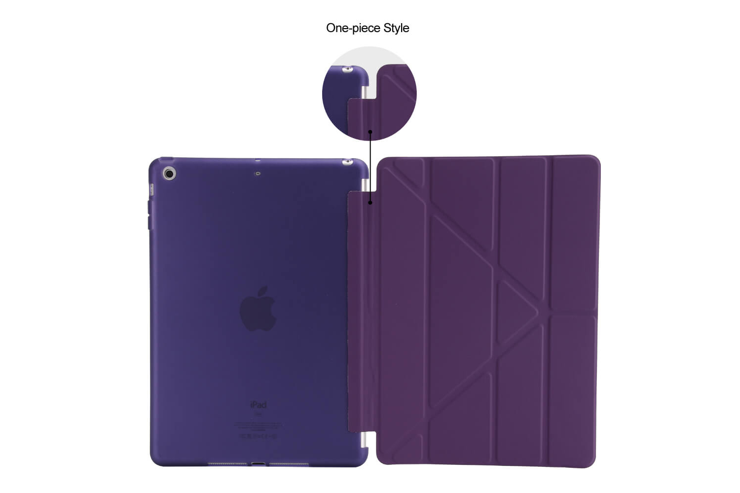 iPad 9.7 (2018) Flipstand Cover paars
