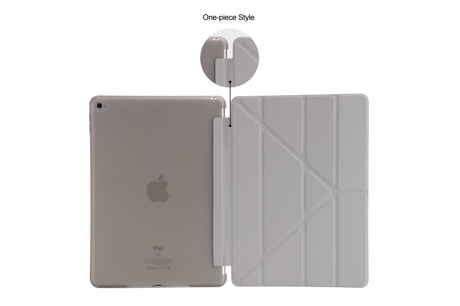 Flipstand Cover iPad Air 2 grijs 