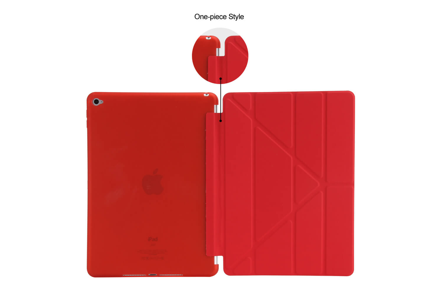 Flipstand Cover iPad Air 2 rood 