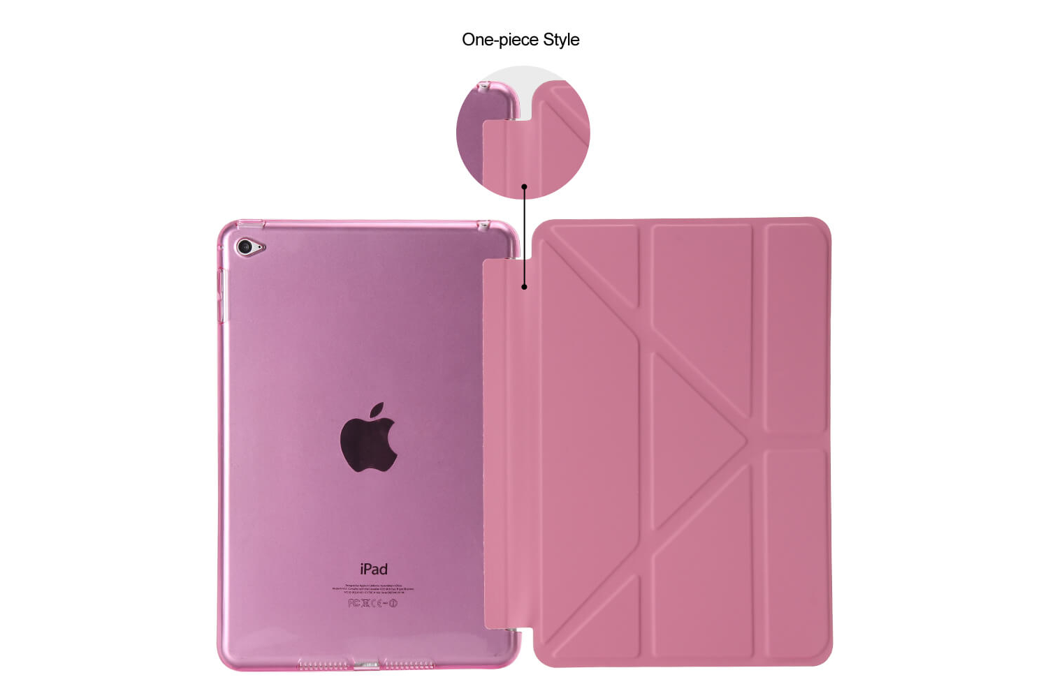 Flipstand Cover iPad Mini 4 roze 