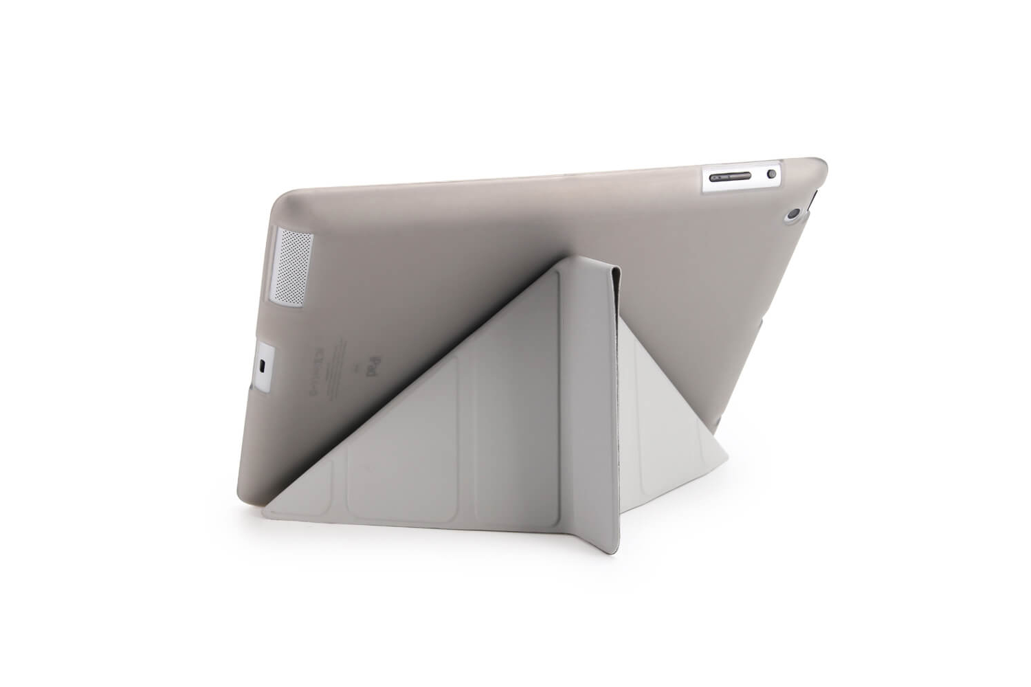 Flipstand Cover iPad 2-3-4 grijs 
