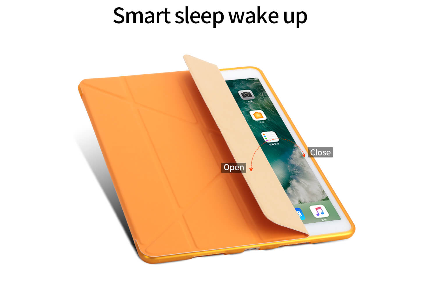 Flipstand Cover iPad Pro 10.5 oranje 
