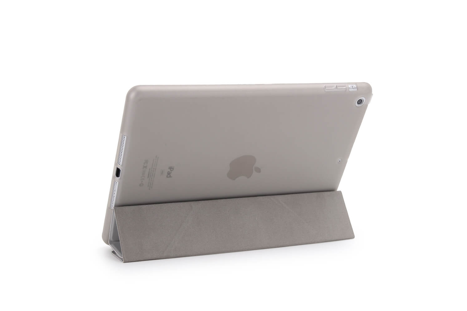 iPad 9.7 (2018) Flipstand Cover grijs