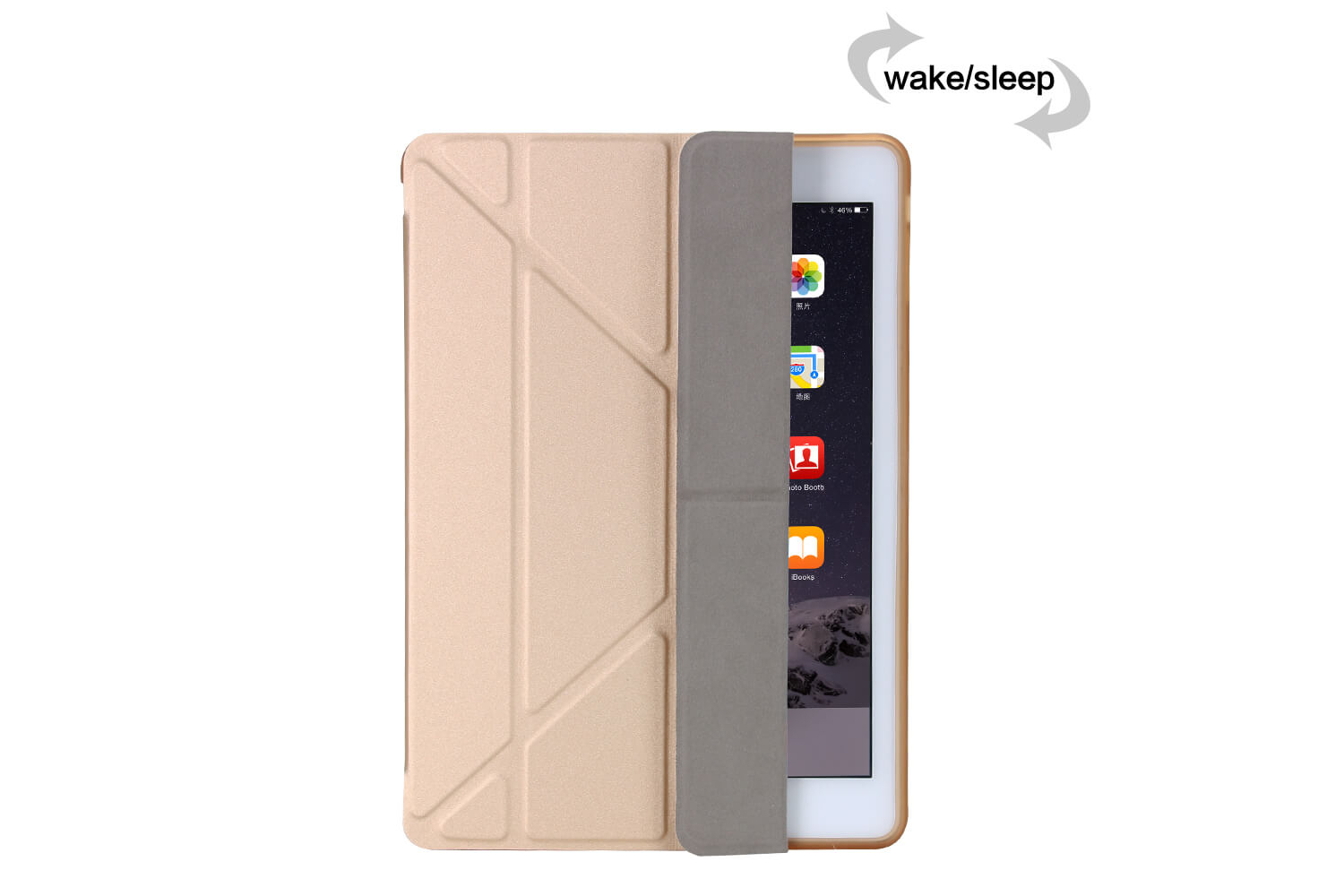Flipstand Cover iPad Air 2 goud 