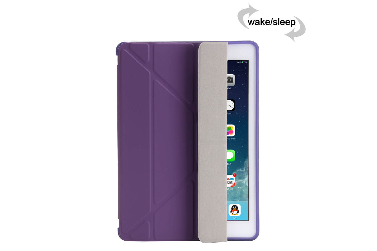 Flipstand Cover iPad Air 1 paars 