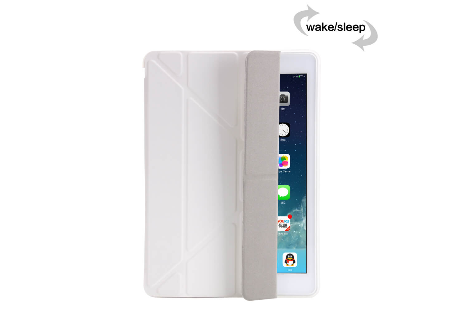 Flipstand Cover iPad Air 1 wit 