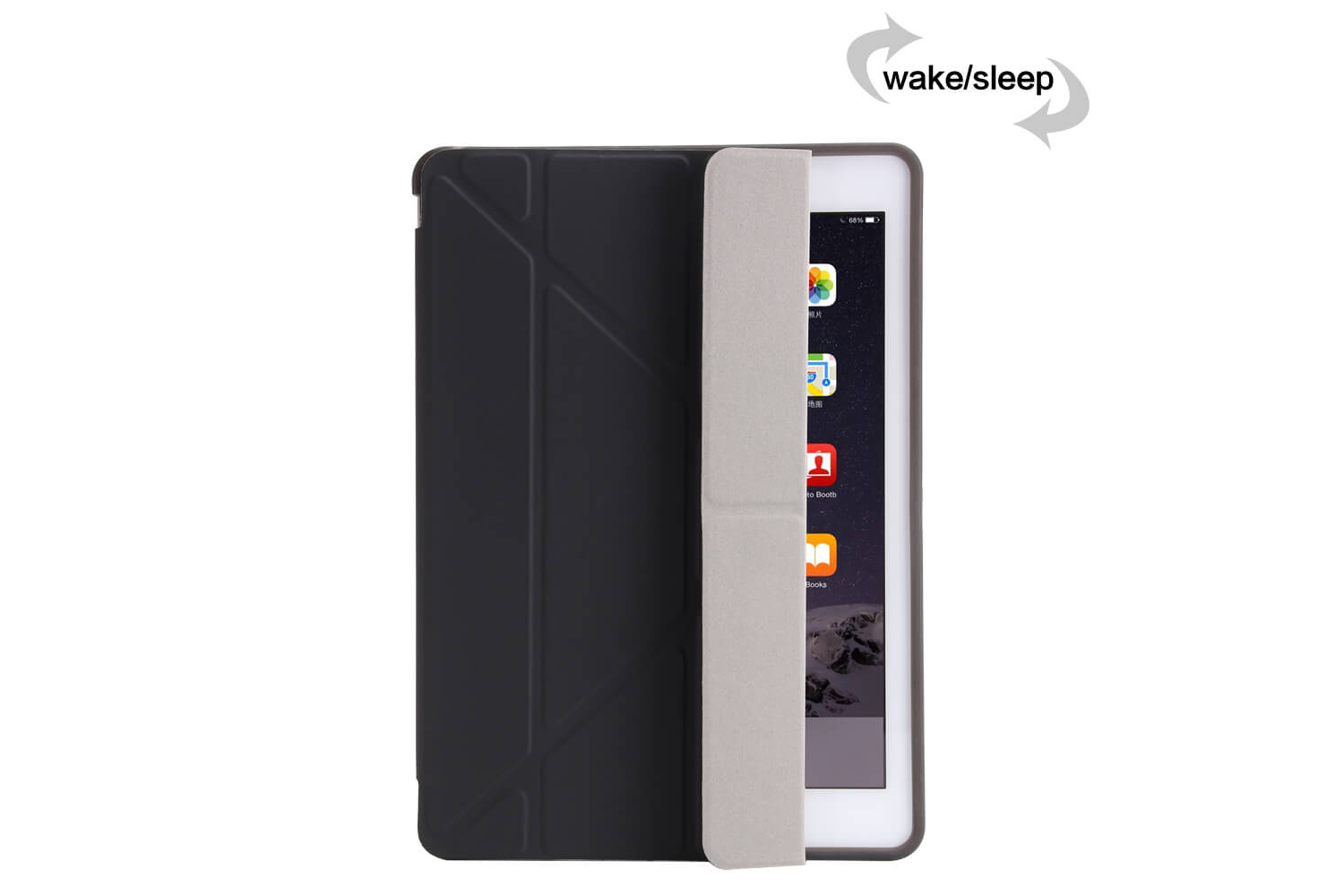 Flipstand Cover iPad Air 2 zwart 