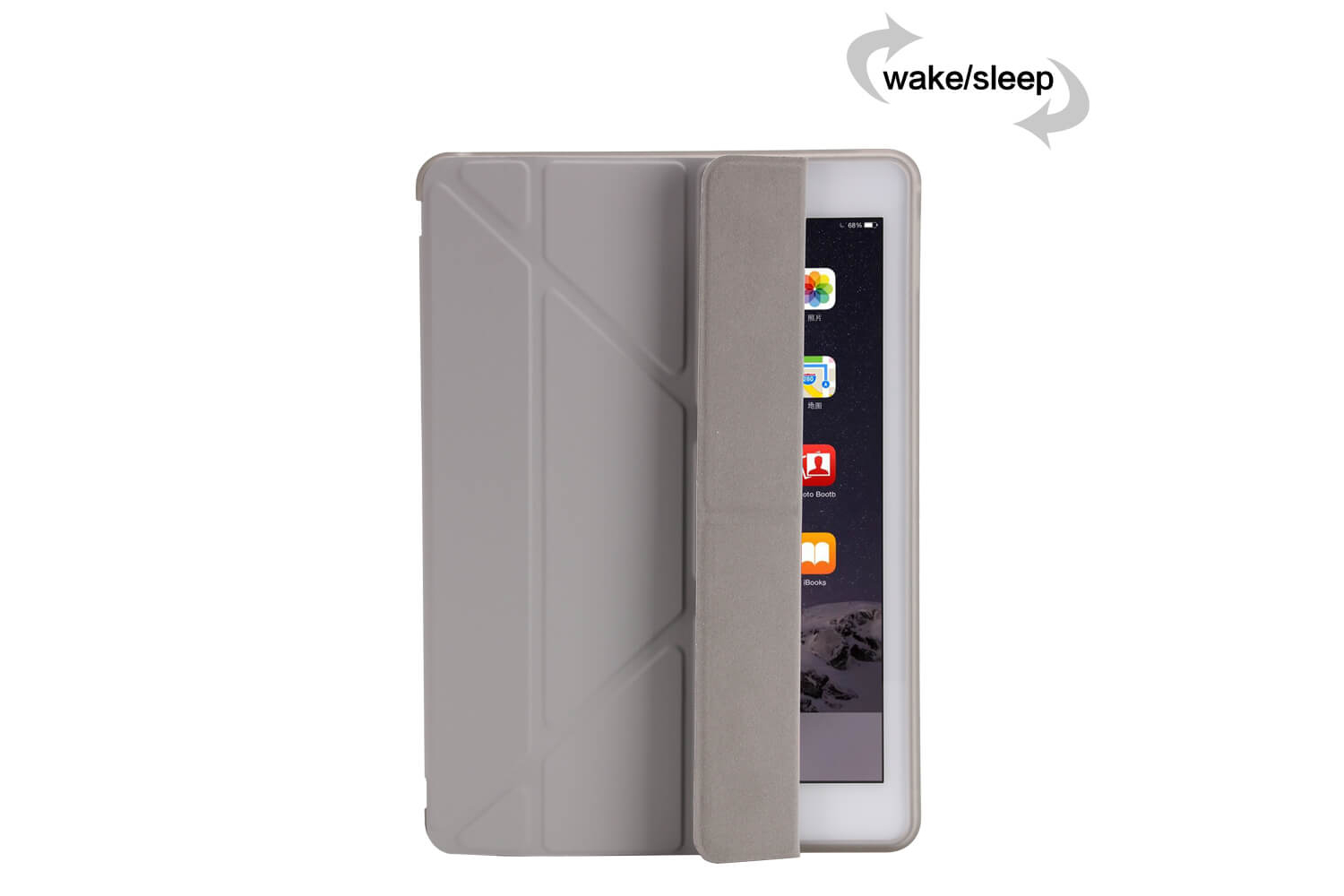 Flipstand Cover iPad Air 2 grijs 