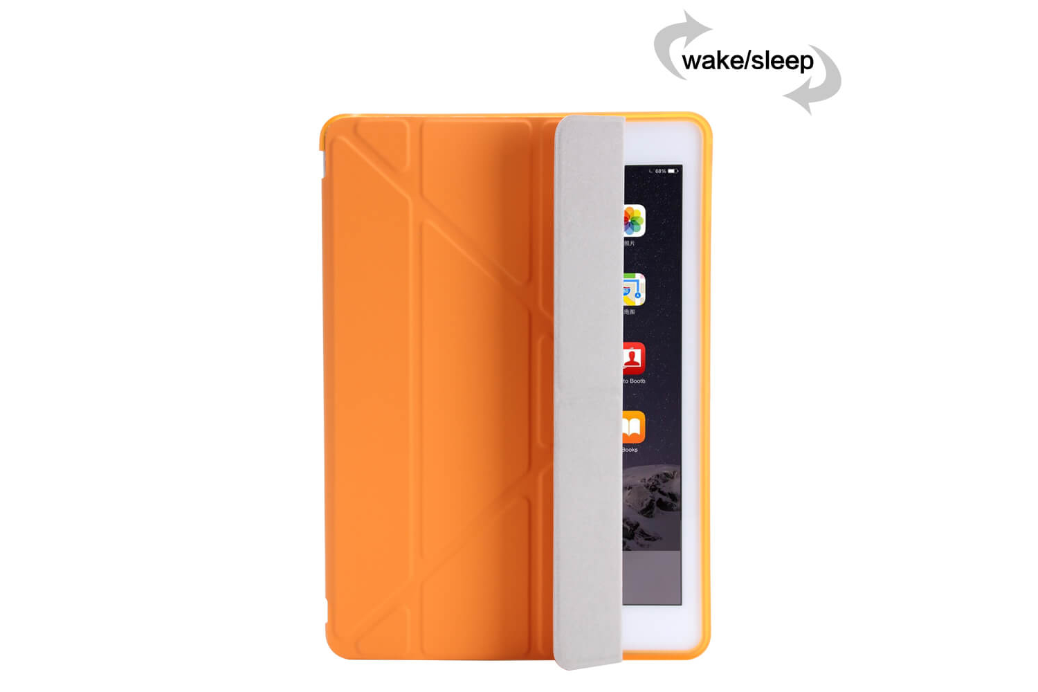 Flipstand Cover iPad Air 2 oranje 