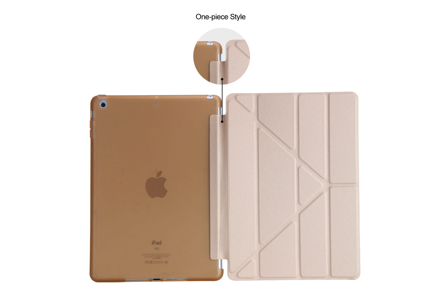 Flipstand Cover iPad Air 1 goud 