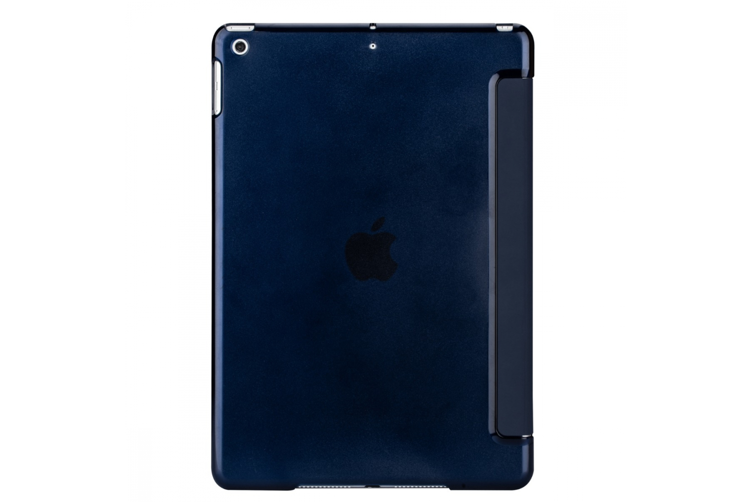 iPad 2019 10.2 inch Hard Tri-Fold Book Cover Donker blauw