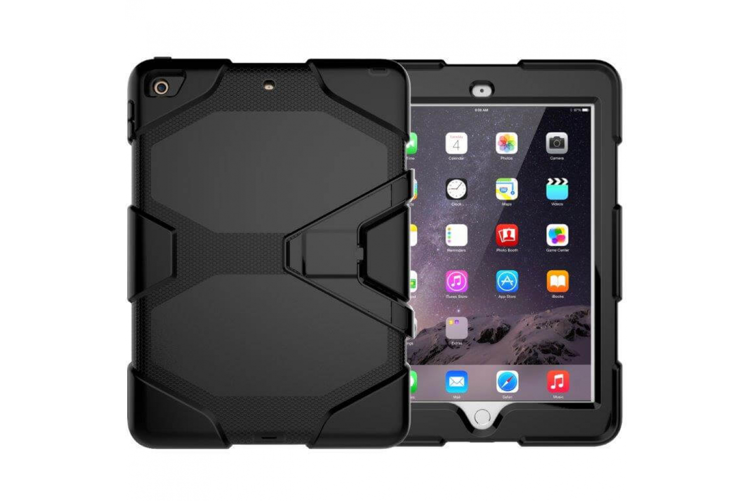 iPad 2019 10.2 inch Bumper Case Zwart tablettotaal.nl