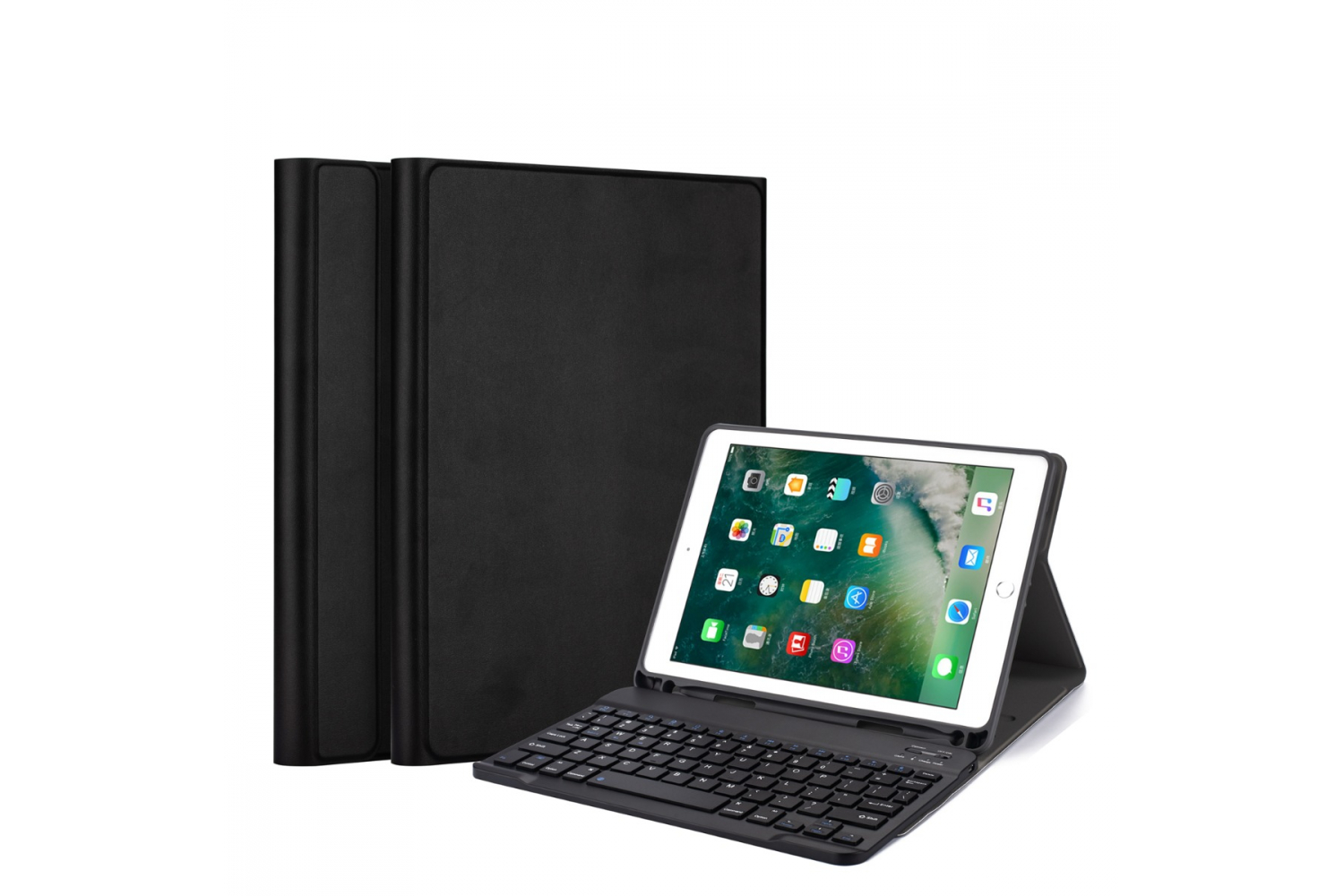 vonnis Tientallen element iPad Air 2 hoes met toetsenbord ultra slim protection Zwart |  tablettotaal.nl