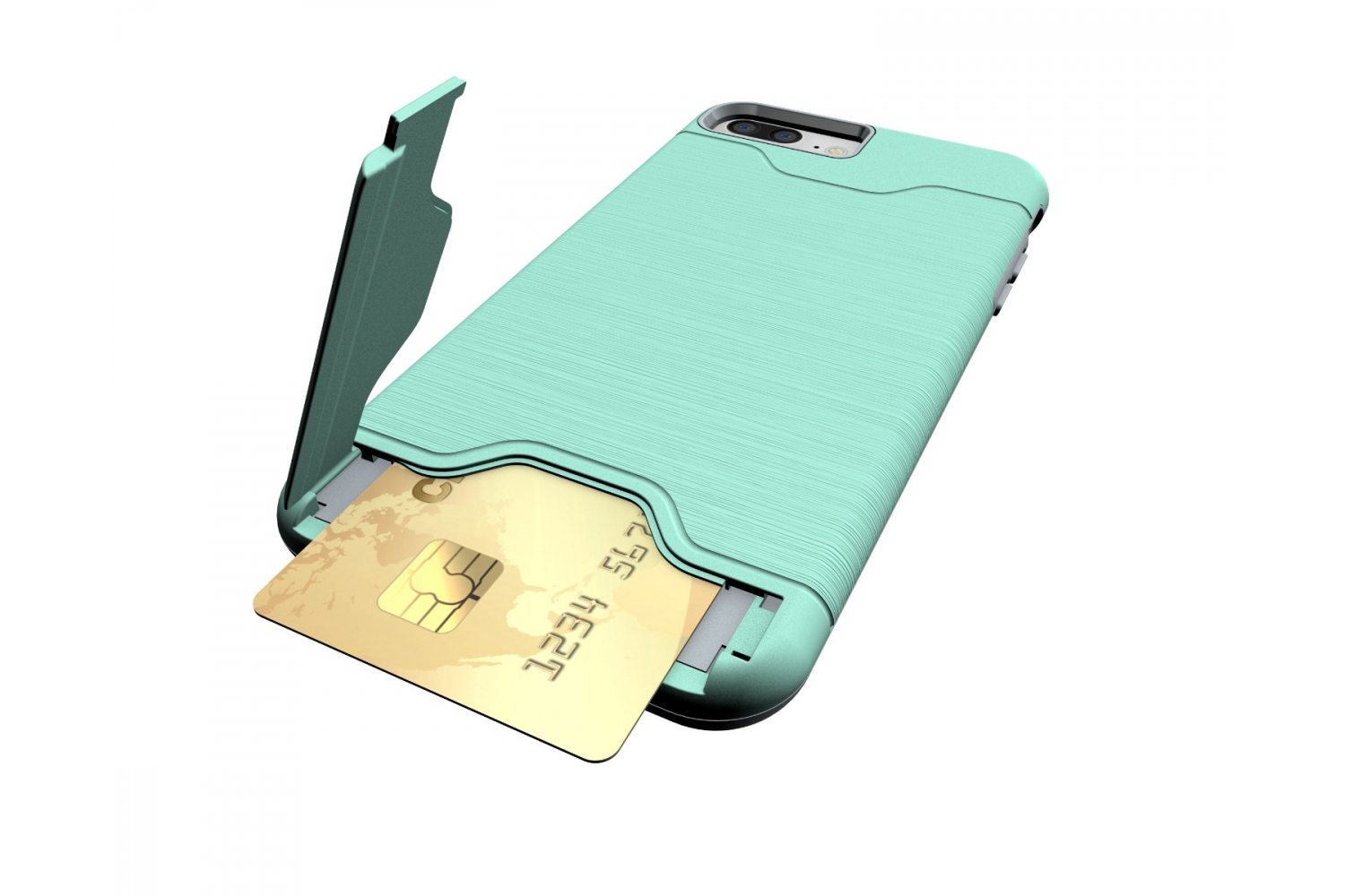 Iphone 7 Plus Back Cover Case Mintgroen