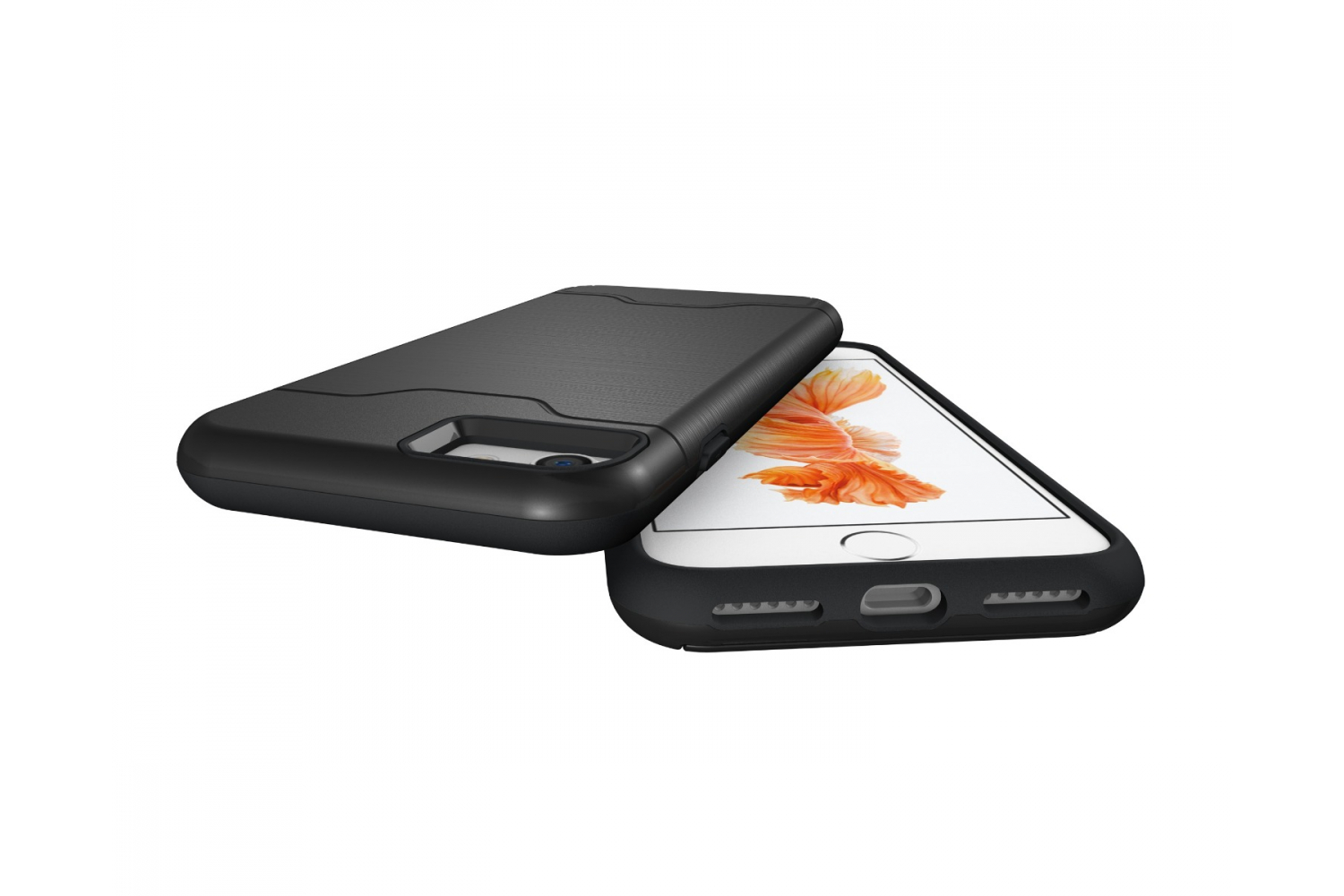 IPhone 8 Back Cover Case Zwart