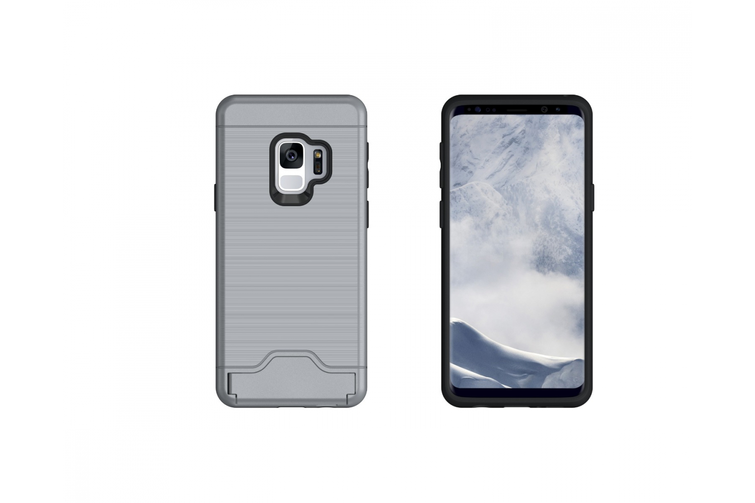 Samsung Galaxy S9 Back Cover Case Zilver