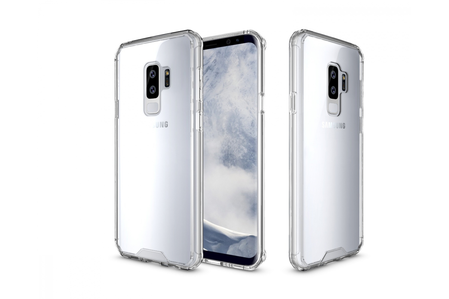 Samsung Galaxy S9 Plus Back cover Transparant Air Hybrid