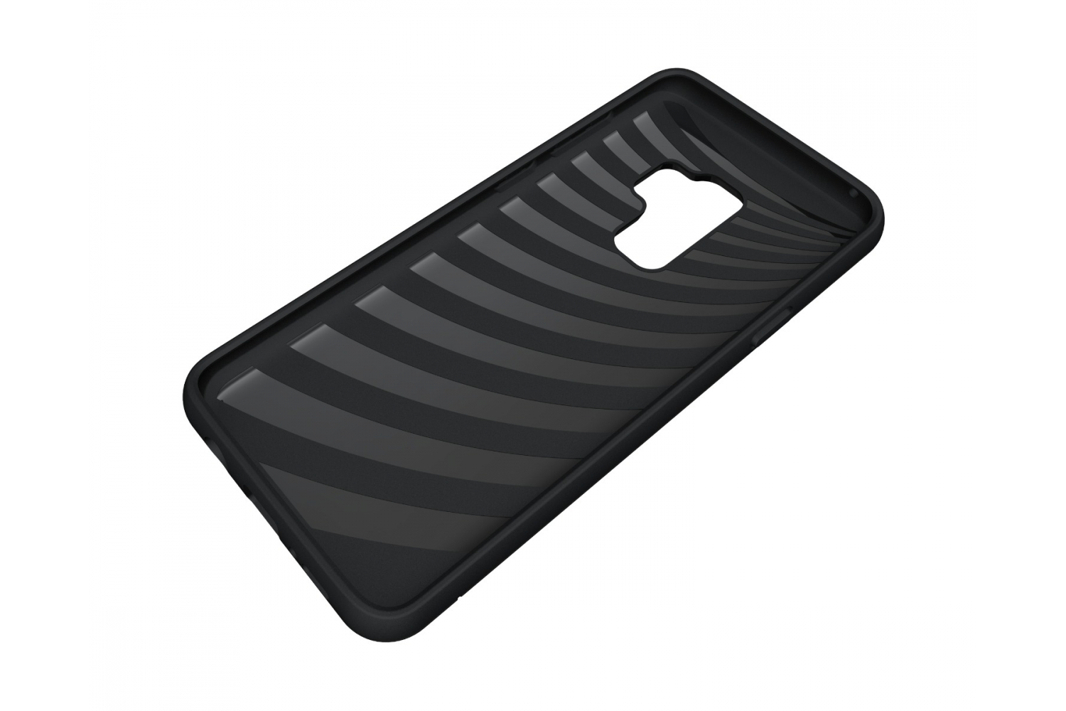 Samsung Galaxy S9 Plus Back Cover Case Zwart