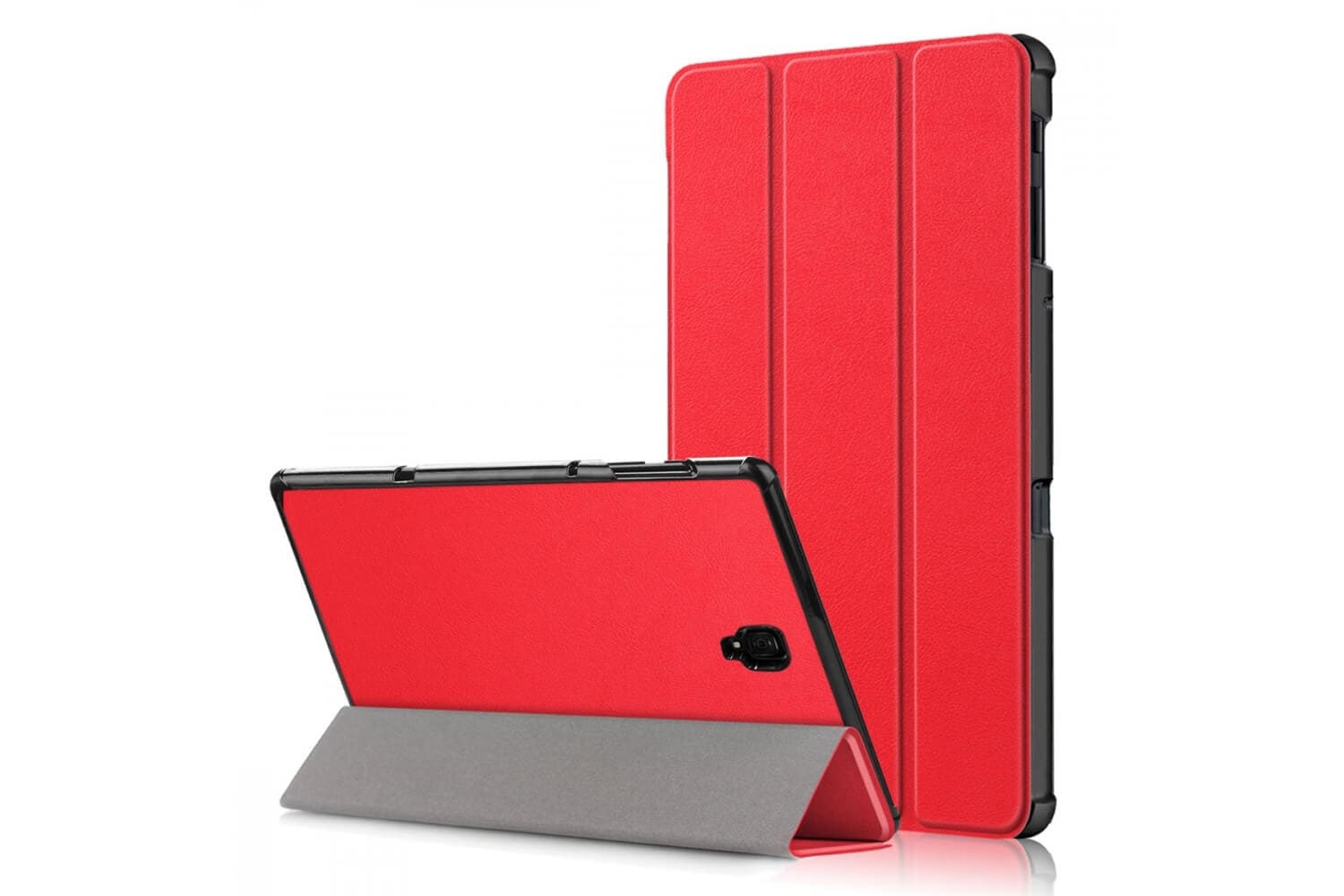 book cover galaxy tab a 10.5 tri-fold red