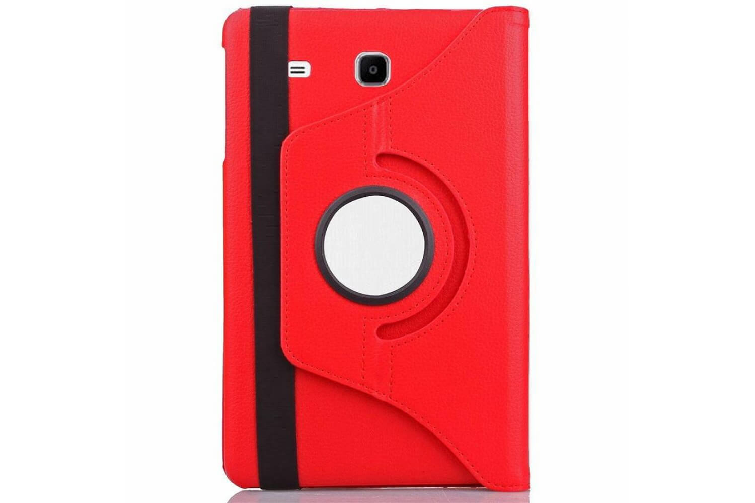 samsung galaxy tab e 9 6 inch draaibare hoes rood