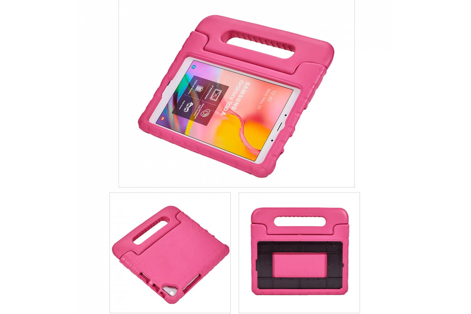 samsung galaxy tab a 8.0 kids cover pink, kids case for galaxy tab a 8.0 2019 pink