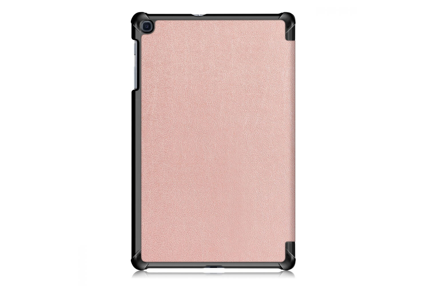 book cover galaxy tab a 10.1 tri-fold rose gold