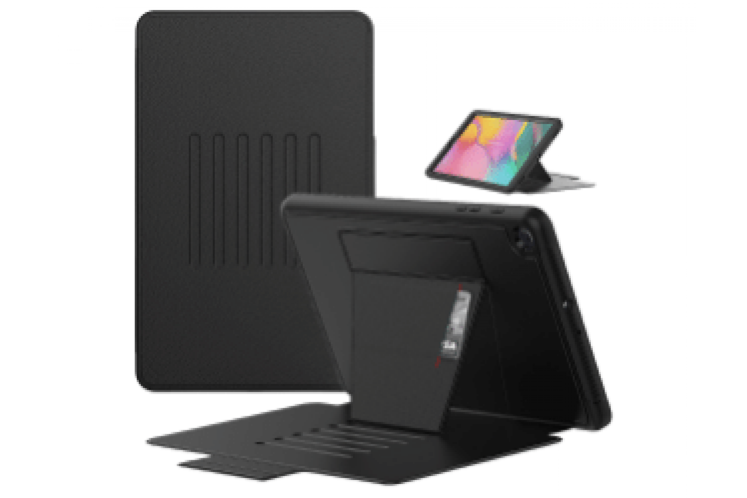 Fervent Tranen Convergeren Samsung tablet hoes 10.1 INCH -T510/T515 | 3-lagen-bescherming - case |  tablettotaal | tablettotaal.nl