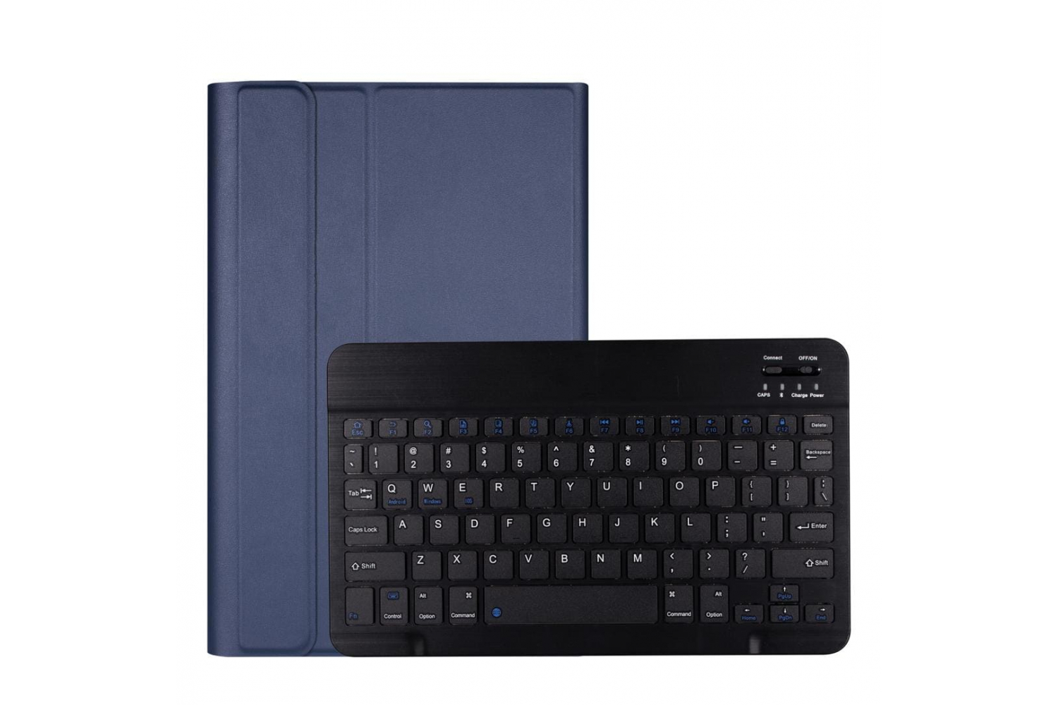 Samsung Galaxy Tab A 10.1 2019 hoes met toetsenbord ultra slim Blauw Samsung Galaxy Tab A 10.1 2019 hoes met toetsenbord ultra slim Blauw