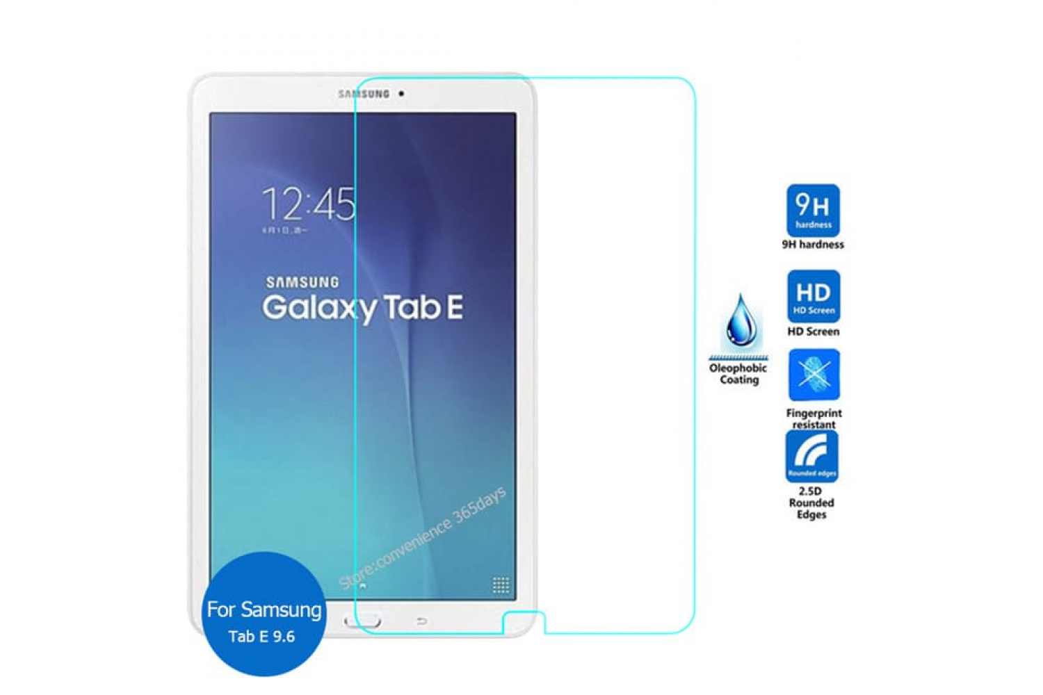 tempered glass samsung galaxy tab e 9 6 inch t560