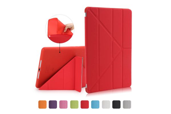 iPad 9.7 (2018) Flipstand Cover rood