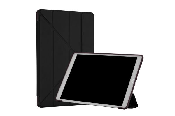 iPad 2021 10.2 inch Book Case Origami Zwart