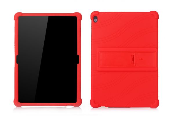 Lenovo Tab M10 (10.1 inch) Kinderhoes backcover schokbestendig Rood