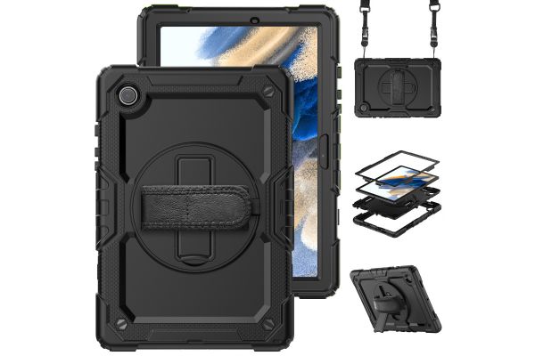 Samsung Galaxy Tab A8 2021 10.5 inch draaibare Bumper Case zwart