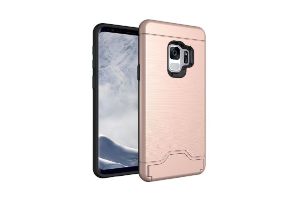 Samsung Galaxy S9 Back Cover Case Rose goud