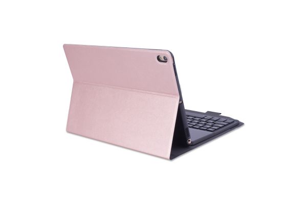 iPad Pro 10.5 hoes met toetsenbord ultra slim deluxe rose goud
