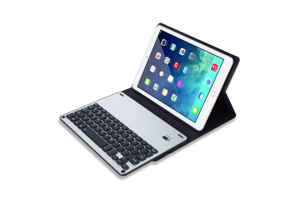 iPad Air 2 hoes met toetsenbord ultra slim zwart
