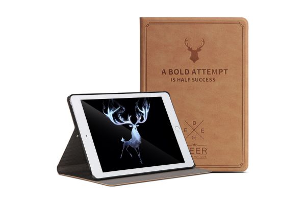 iPad 9.7 (2018) design hoes beige DEER