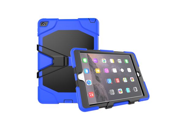 iPad Air 2 heavy duty survivor case blauw