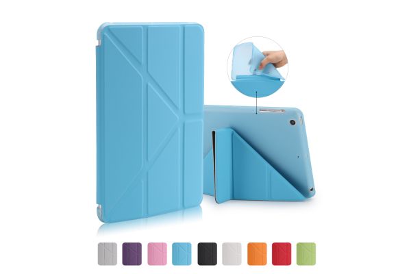 Flipstand Cover iPad Mini 1-2-3 blauw