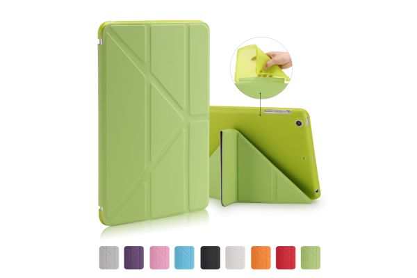 Book Cover Origami iPad Mini 1-2-3 groen